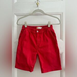 Mini Boden Red Chino Shorts